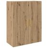 vidaXL Wandkast 2 pcs Artisan Eiken 69,5 x 34 x 90 cm Bewerkt hout