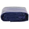 vidaXL Dekzeil 650 g/m&sup2; 3x5 m blauw