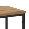 vidaXL Wandtafel Ambachtelijk eiken 200 x 30 x 75 cm Bewerkt hout