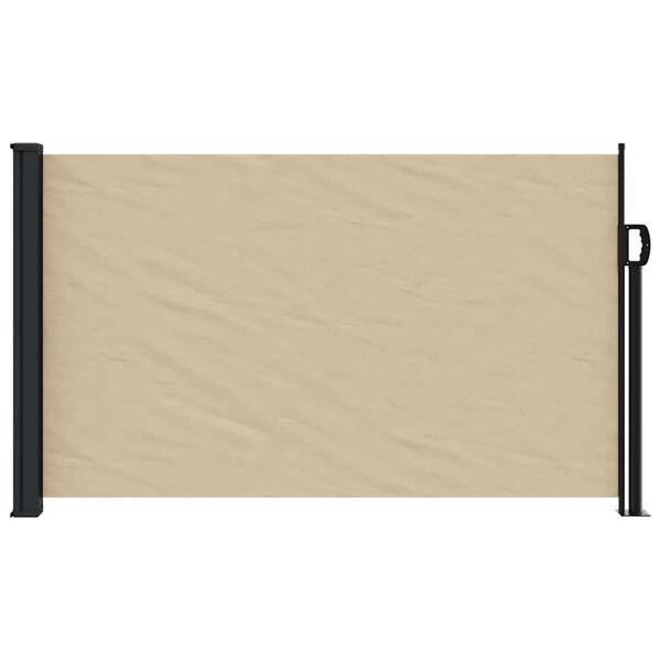 vidaXL Windscherm uittrekbaar 117x300 cm beige