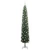 vidaXL Kunstkerstboom Groen 270 cm PVC en Staal en Kunststof