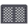 vidaXL Airconditioner hoes Antraciet 90 x 40 x 60 cm Staal