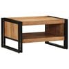 vidaXL Salontafel 70x50x38 cm massief acaciahout