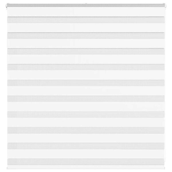 vidaXL Zebra Blind 150x100 cm stofbreedte 145,9 cm polyester wit