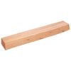vidaXL Wandschap 60x10x6 cm behandeld massief eikenhout lichtbruin