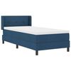 vidaXL Boxspringbed met matras Blauw 190 x 90 cm Polyester