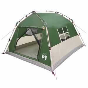 vidaXL Instant Tent Water-resistant 3-persoons 3-persoons Groen