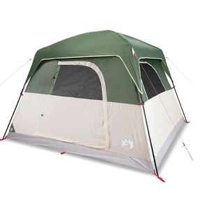 vidaXL Tent 4-persoons waterdicht groen