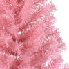 vidaXL Kunstmatig Voorverlicht Kerstboom met 150 LED Roze 120 cm PVC