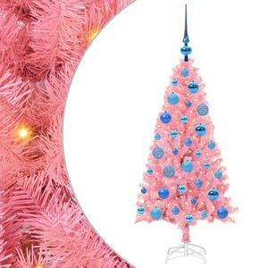 vidaXL Kerstboom Roze 120 cm PVC