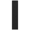 vidaXL Boekenkast Zwart Eiken 69,5 x 29 x 137,5 cm Bewerkt hout