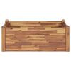 vidaXL Plantenbak verhoogd 110x60x44 cm massief acaciahout