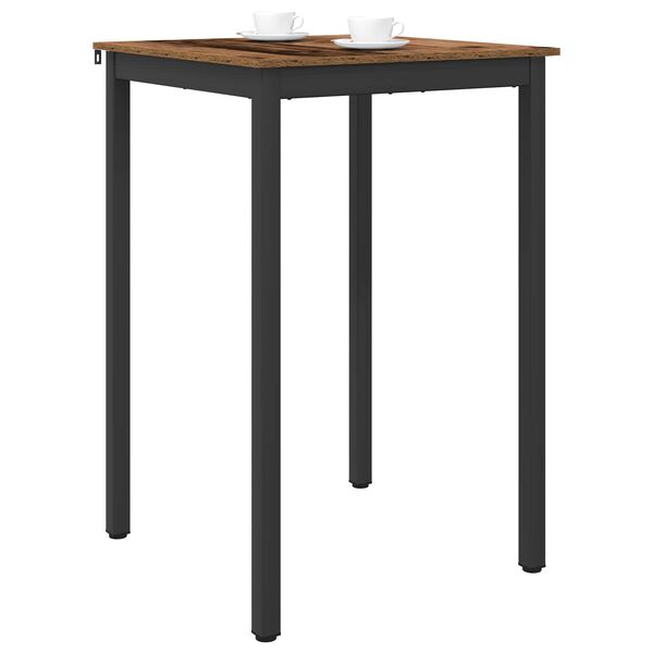 vidaXL Eettafels Bewerkt hout