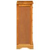 vidaXL Ladekast Naturel 45 x 35 x 100,5 cm Massief Mahoniehout