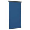 vidaXL Balkonscherm 125x250 cm blauw
