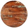 vidaXL Tafelblad rond &Oslash; 90x2,5 cm massief gerecycled hout