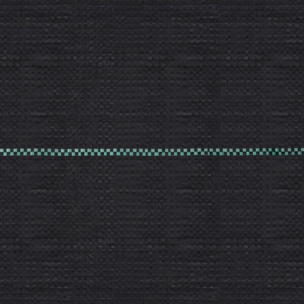 vidaXL Worteldoek 2x25 m PP zwart