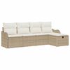 vidaXL Tuin Sofa Set 5 st Poly riet