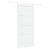 vidaXL Schuifdeur ORKDAL 93 x 202 cm Bewerkt hout Wit