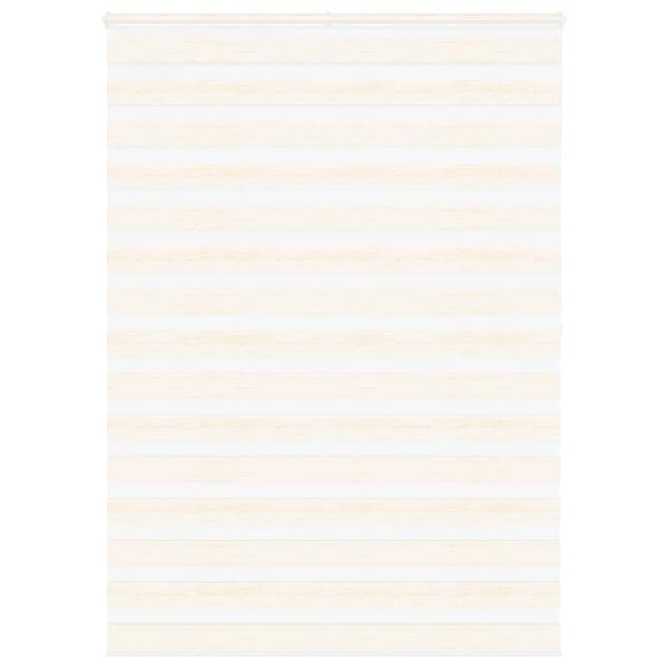 vidaXL Zebra rolgordijn 165x200 cm stofbreedte 160,9 cm marmerbeige