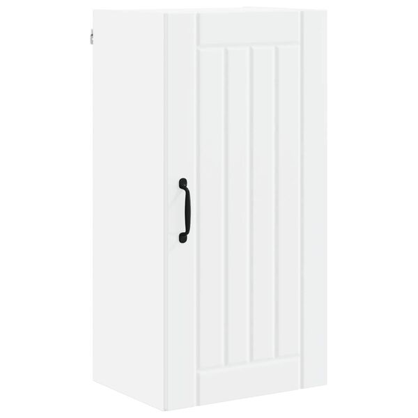 vidaXL Keukenkast Wit 40 x 31 x 80 cm Bewerkt hout