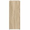 vidaXL Paraplu Standaard Sonoma Eiken 25 x 24,5 x 64 cm Bewerkt hout