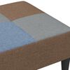 vidaXL Voetenbank patchwork 77x55x31 cm stof