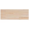 vidaXL Tafelblad rechthoekig 110x40x2,5 cm massief grenenhout