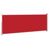 vidaXL Windscherm uittrekbaar 160x500 cm rood
