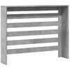 vidaXL Radiatorombouw 104x20x82 cm bewerkt hout betongrijs