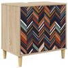 vidaXL Badkamerkast OMMEN Sonoma 60 x 40 x 60 cm Bewerkt hout