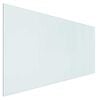 vidaXL Vuurplaats Glazen Plaat Doorzichtig 120 x 60 cm Glas