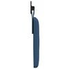 vidaXL Hangend Hoofdeinde Wandgemonteerd Blauw 100 x 55 x 5 cm Stof