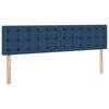 vidaXL Opbergbed met matras met matras Blauw 180 x 200 cm Bewerkt hout