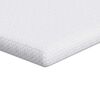 vidaXL matrastopper Wit 140 x 190 cm Jacquard Stof