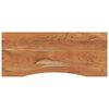 vidaXL Bureaublad rechthoekig 140x60x2,5 cm massief acaciahout