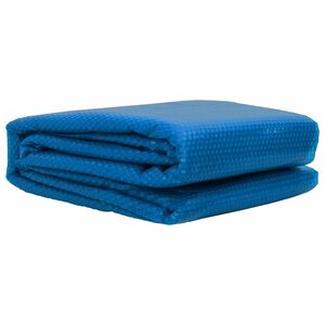 vidaXL Zwaar Kwaliteit Zwembadafdekking Blauw 549 cm PE