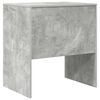 vidaXL Bureau Beton Grijs 70 x 50 x 76 cm