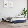 vidaXL Bedframe zonder matras 120x200 cm stof blauw