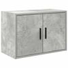 vidaXL Garagekasten 2 st bewerkt hout betongrijs