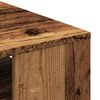 vidaXL Salontafel 102x55x43 cm bewerkt hout oud houtkleurig