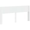 vidaXL Hoofdbord Wit Bewerkt hout