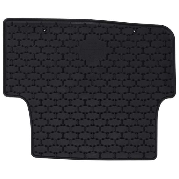 vidaXL Autobodemmat 4 pcs Zwart VW POLO , TAIGO Rubber