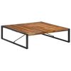 vidaXL Salontafel 140x140x40 cm massief hout