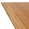 vidaXL Eettafel rechthoekig 180x120x74 cm massief eikenhout lichtbruin