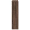 vidaXL Radiatorombouw 149x20x82 cm bewerkt hout bruin eikenkleurig