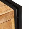 vidaXL Schoenenkast met plank Bruin 90 x 38 x 45 cm massief mangohout