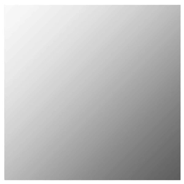vidaXL Wandspiegel vierkant 50x50 cm glas