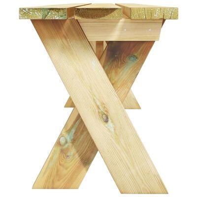 vidaXL Tuinbank 220 cm geïmpregneerd grenenhout