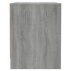 vidaXL Nachtkastjes 2 st 45x34x44,5 cm bewerkt hout grijs sonoma eiken